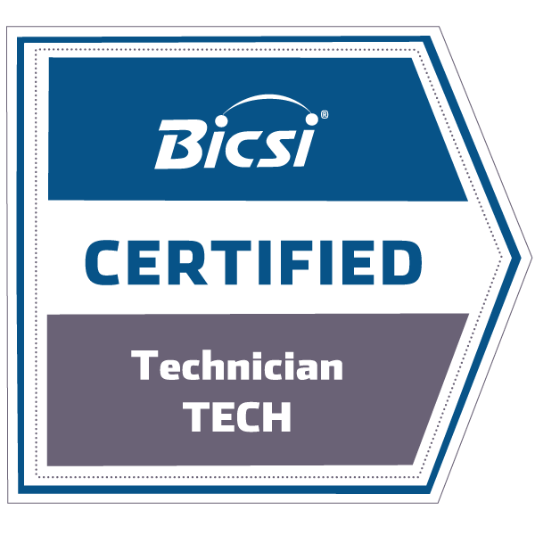 BICSI Certified Technician logo